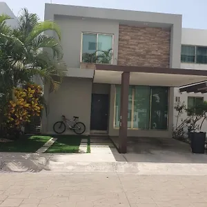  Сasa de vacaciones Casa En Residencial De Lujo, 3 Habitaciones, Confort, Seguridad Y Ubicación México